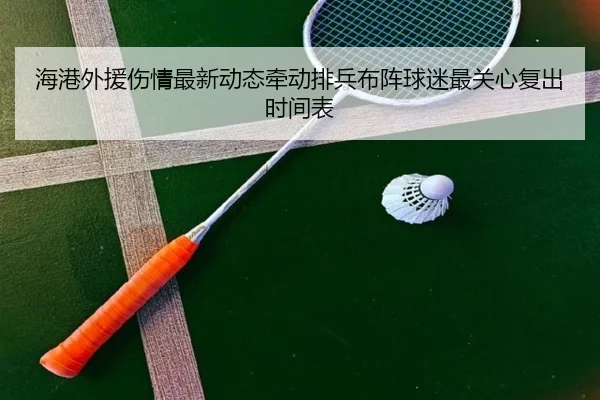 海港外援伤情最新动态牵动排兵布阵球迷最关心复出时间表（Kering）